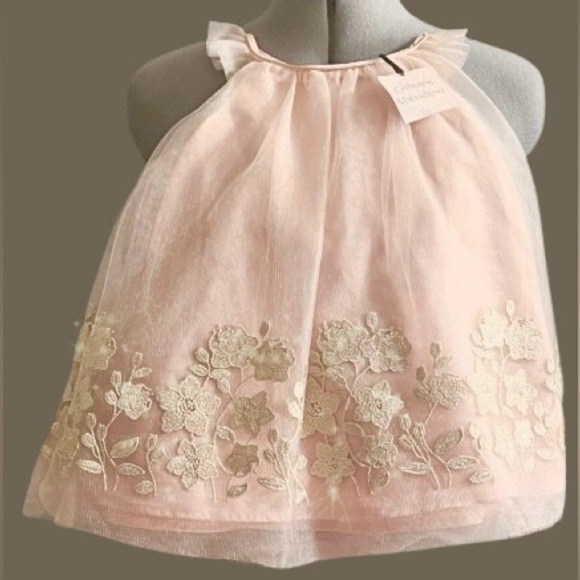 NWT, (18mos) Catherine Malandrino Shimmer lined, Tulle Layered Dress 
18 months - Picture 1 of 7